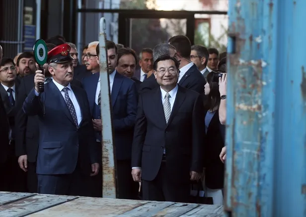 Son dakika: China Railway Express, Ankara Garı'ndan törenle uğurlandı-3