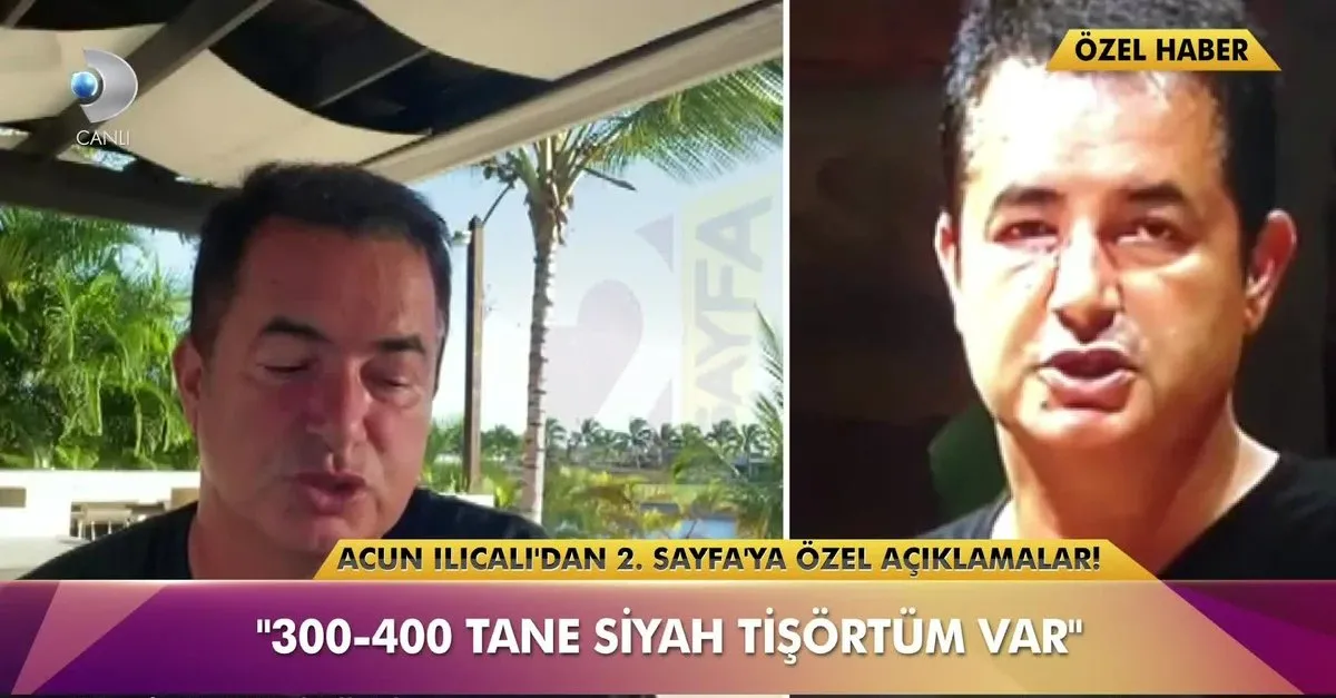 acun ilicali yuzundeki siskinligin nedenini acikladi acun ilicali nin hastaligi ne videosunu izle takvim tv