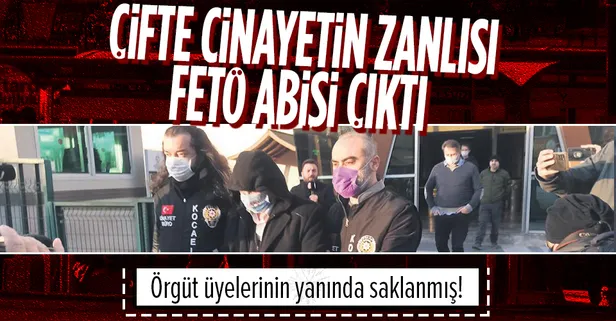 Kocaeli'nde 17 yıl önce faili meçhul çifte cinayetin sırrı çözüldü! Katil FETÖ abisi çıktı