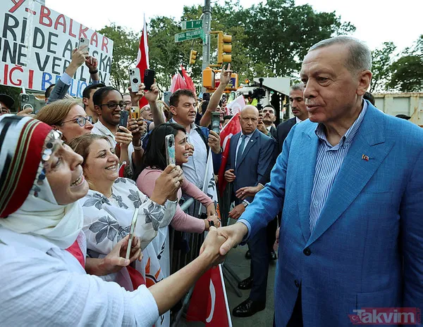 Başkan Erdoğan'a sevgi seli! Türkevi'nde coşkuyla karşılandı - 6