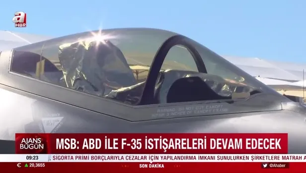 MSB'den flaş F-35 açıklaması: "İstişarelerin ikinci turu 18 Ocak 2023 günü ABD'de icra edildi"