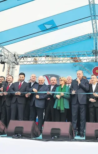 Başkan Recep Tayyip Erdoğan, Türkiye’nin en hızlı metrosunu açtı