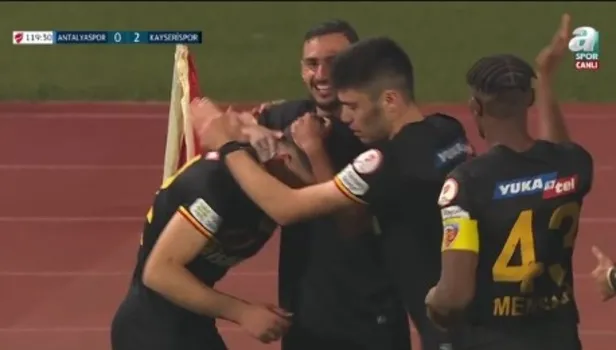Antalyaspor 0 - 2 Kayserispor I MAÇ ÖZETİ