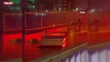 Torbalı'da facia! Suyla dolan alt geçitte kalan sürücü öldü!