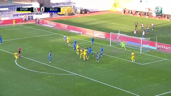 GOL: Ahmed Kutucu | Eyüp 1-0 Bolu