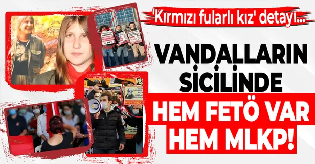 Boğaziçi'ni karıştıran vandalların terör sicilleri deşifre oluyor! FETÖ ve 'Kırmızı Fularlı Kız' detayı...