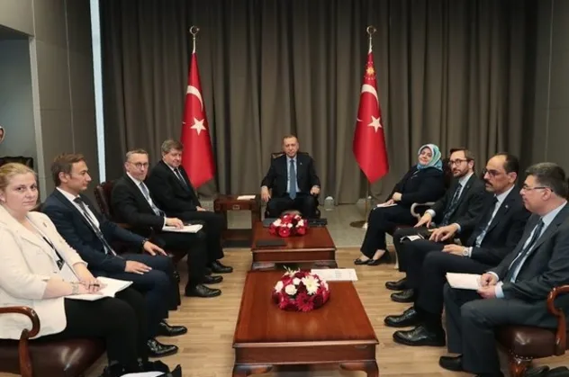 Başkan Erdoğan, Guy Ryder ile görüştü