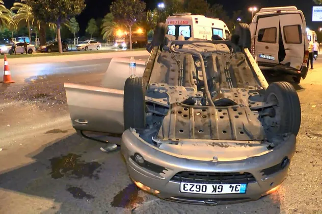 İstanbul Maltepe'de feci kaza: 3 yaralı