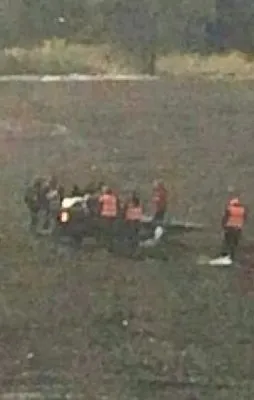 Ralli Şampiyonası'nda helikopter düştü