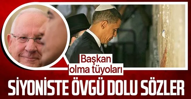 Obama’dan eski İsrail Cumhurbaşkanı Rivlin’e veda mektubu: Gurur duyuyorum