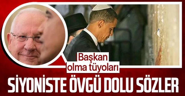 Obama’dan eski İsrail Cumhurbaşkanı Rivlin’e veda mektubu: Gurur duyuyorum
