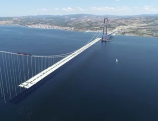 1915 Çanakkale Köprüsü ilk kez böyle görüntülendi! Bu ay sonu tamamlanıyor