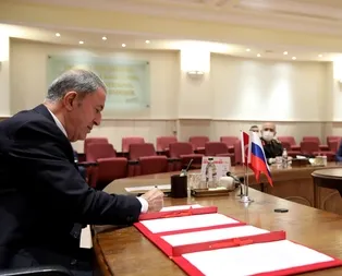 Milli Savunma Bakanlığı imza görüntülerini paylaştı: Türkiye ve Rusya Karabağda ortak merkez kuruyor