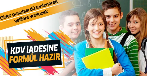 Yüzde 7’lik KDV farkı gider pusulası düzenlenerek velilere iade edilecek