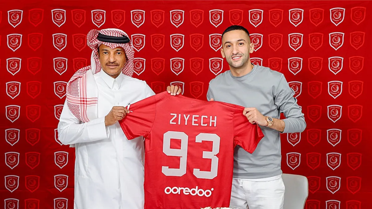 Hakim Ziyech resmen Al Duhail'de!