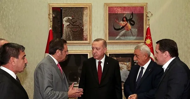 Başkan Erdoğan Türkiye-AB Karma İstişare Komitesi üyelerini kabul etti