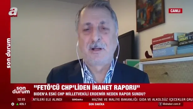 CHP'li FETÖ'cü Aykan Erdemir, Biden'a sunulan 'Türkiye' raporu ve Mavi Vatan!