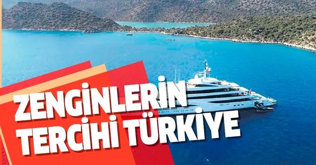 Zenginlerin tatil tercihi Türkiye