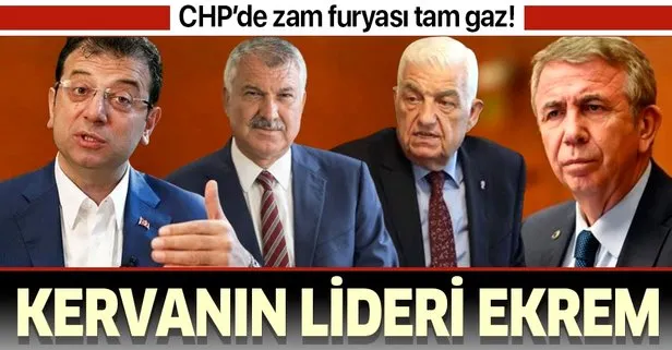 CHP’li belediyelerde zam furyası sürüyor! Kervanın lideri İmamoğlu