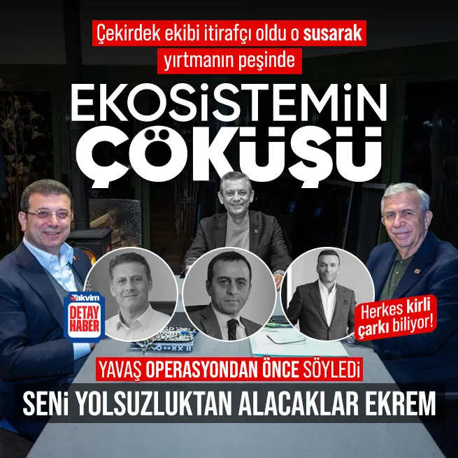Ekosistemin çöküşü: Ekrem İmamoğlu susarak yırtmayı deneyecek! | Mansur Yavaş biliyordu: Seni alacaklar Ekrem!