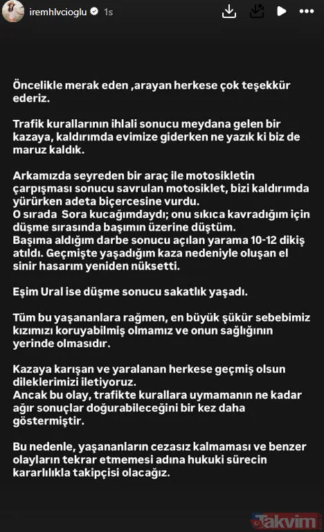 İrem Helvacıoğlu ve ailesi ölümden döndü! İlk açıklama eşinden geldi - 9