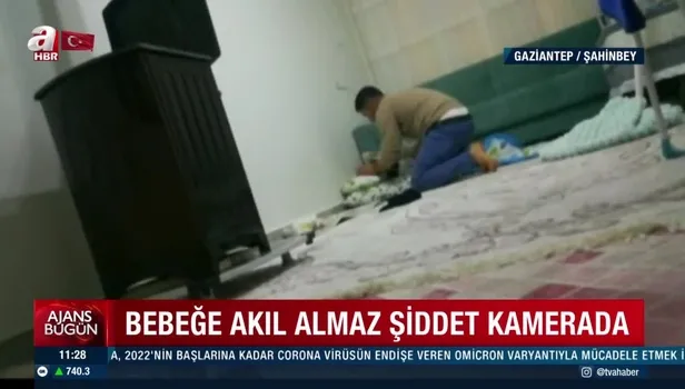 Gaziantep'te işkenceye uğrayan bebek videosu dehşete düşürdü! Kan donduran baba işkencesine dair valilik devrede: Cani gözaltında
