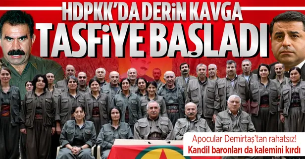 HDPKK içinde derin kavga: Apocular Selahattin Demirtaş'ı tasfiye mi ediyor?