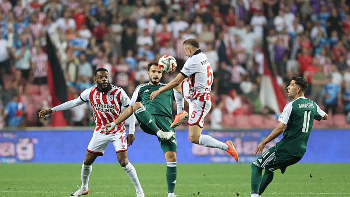 Karadeniz'de hüzün! Samsunspor - Panathinaikos: 0-0 | MAÇ SONUCU