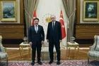 Başkan Recep Tayyip Erdoğan TESK Genel Başkanı Mehmet Yiğiner'i kabul etti