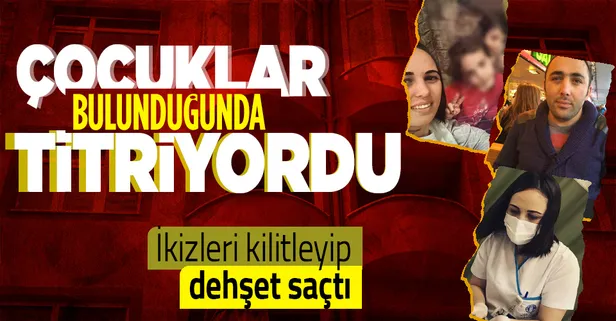 İkizlerini odaya kilitleyip önce eşini vurdu sonra intihara kalkıştı! Çocuklar bulunduğunda titriyorlardı