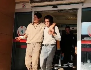 Testereli saldırgan dehşet saçtı