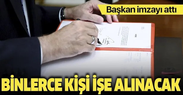 Başkan Erdoğan imzaladı! Proje Bazlı Teşvik Sistemi ile binlerce kişi işe alınacak
