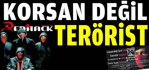 Korsan değil terörist