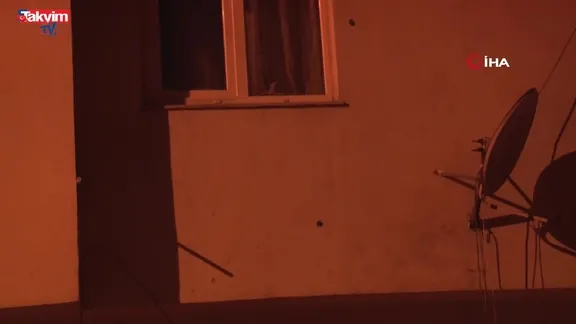Ataşehir'de iki katlı bina kurşunlandı