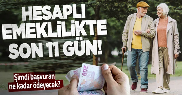 Eğer şimdi öderseniz zamdan etkilenmeyecekseniz! Borçlanma 10.955 TL yükselecek: Hesaplı emeklilik için son 11 gün