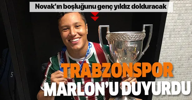 Marlon Trabzonspor’da! Novak'ın boşluğunu genç yıldız dolduracak