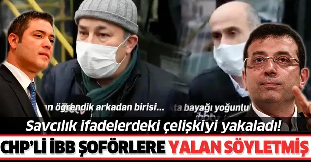 CHP'li Murat Ongun, Fazilet durağı rezaletini kapatmak için şoförlerle kurgu röportaj yaptırıp yalan söyletmiş