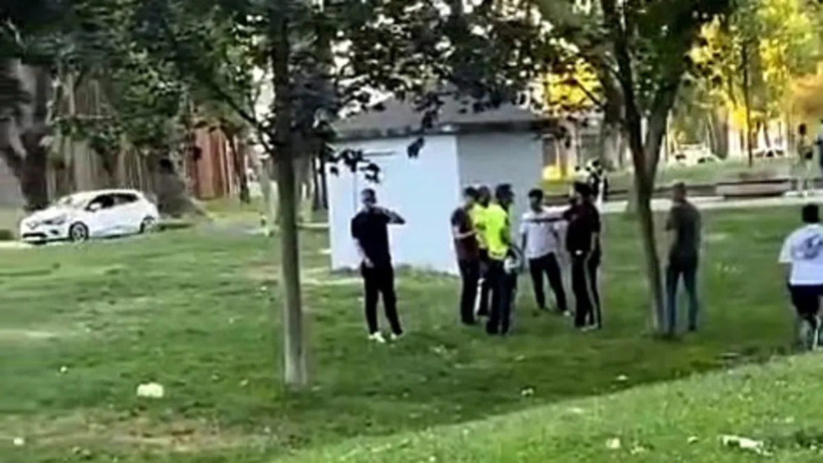 İZLE I 'Neden korna çaldın' kavgası kamerada!