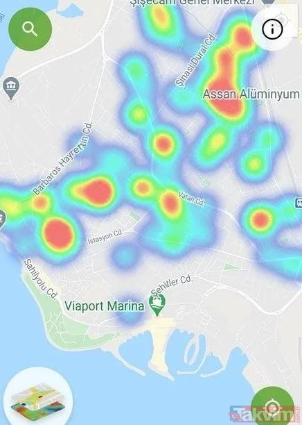 HES haritası güncellendi! İşte İstanbul'un ilçe ilçe vaka yoğunluk haritası | Hayat Eve Sığar uygulamasında son durum
