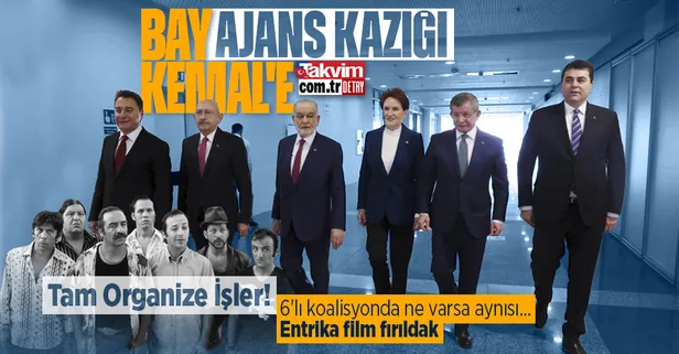 Kemal Kılıçdaroğlu'na ajans kazığı! Paylaştığı 'Organize İşler' sahnesi 6'lı koalisyonu hatırlattı