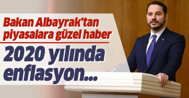 Son dakika: Bakan Albayrak'tan flaş enflasyon mesajı