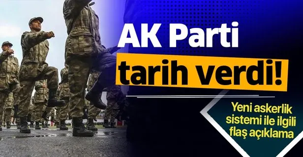 Son dakika haberi: AK Parti’den yeni askerlik düzenlemesiyle ilgili flaş açıklama