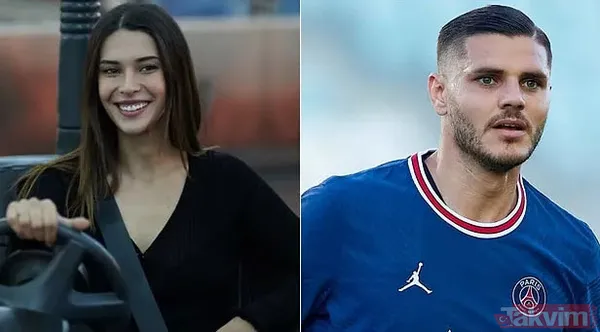 Galatasaraylı Mauro Icardi ve Devrim Özkan aşk mı yaşıyor herkes fotoğraftaki detaya kilitlendi! Bu hikayede yanan Torreira oldu - 9