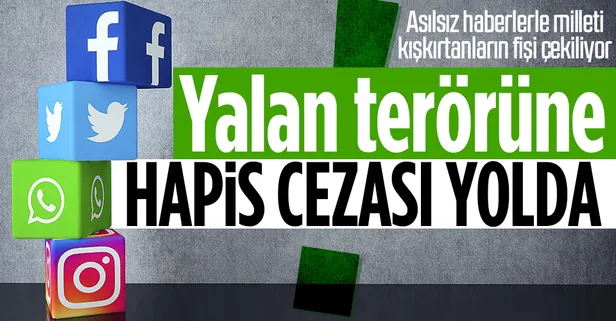 Dezenformasyon yapanlara 1 yıldan 5 yıla kadar hapis masada! Sosyal medya düzenlemesinin ayrıntıları ortaya çıktı