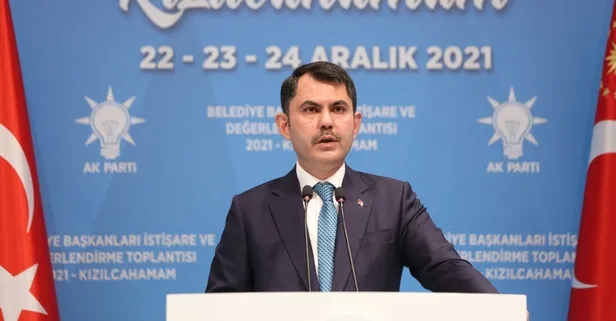 Bakan Kurum'dan belediyelere "Yeşil Kalkınma" çağrısı!