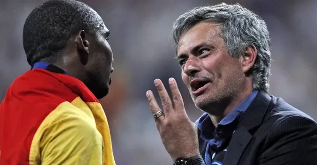 Jose Mourinho'dan Samuel Eto'o itirafı! "Bu seviyede değilsin"