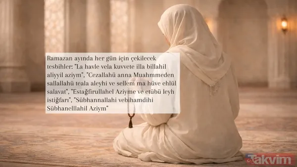 Şüphesiz ki Allah o gece güneşin batmasıyla dünya semasına iner! İşte Şaban Ayı'nın zikirleri ve tesbihleri - 6