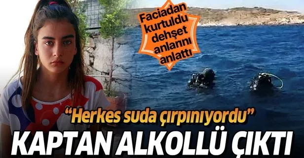 Son dakika: İzmir Foça’daki tekne kazasından kurtulan Sude Naz yaşadığı kâbusu anlattı! Şoke eden detaylar