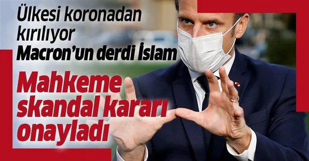Fransa'da mahkeme, Macron'un cami kapatma kararını onayladı