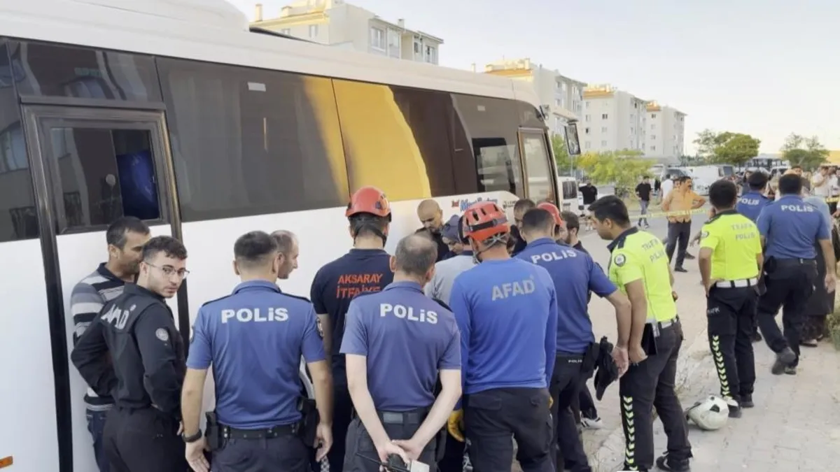 Aksaray'da kahreden olay! Anneanne ve 2 yaşındaki torununun acı ölümü: Servis aracı altında kalarak can verdiler